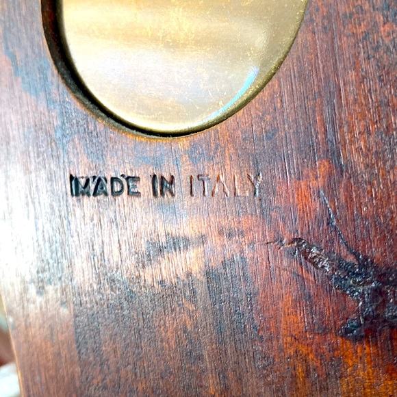 Decorative clock, handmade Italian clock - Picture 2 of 4